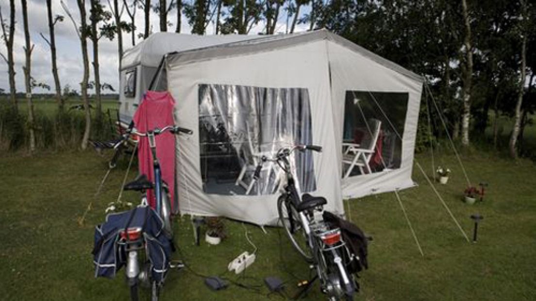 In het paasweekeinde trekken veel Nederlanders traditioneel naar de camping.