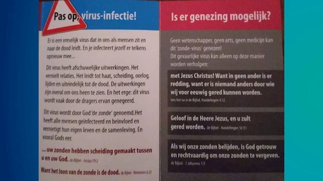 de gewraakte folder
