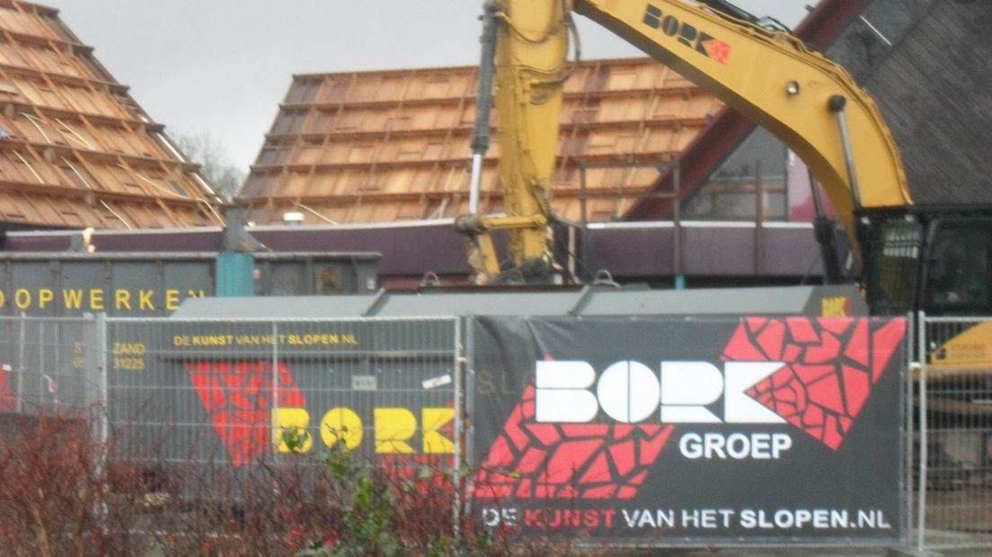 De sloop is begonnen
