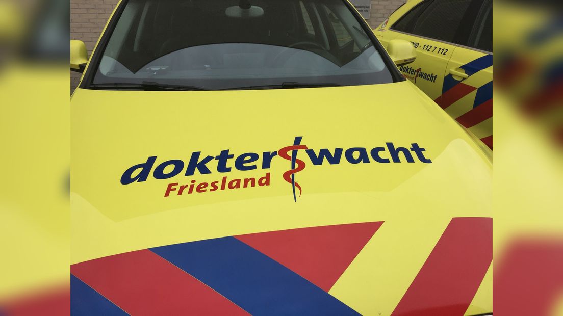 In auto fan de Dokterswacht Fryslân
