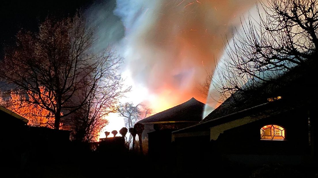Brand in Polsbroek.