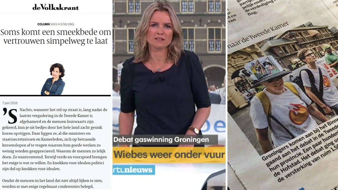 Fragmenten uit de media