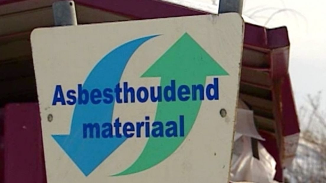 Waarschuwing asbest (archief)