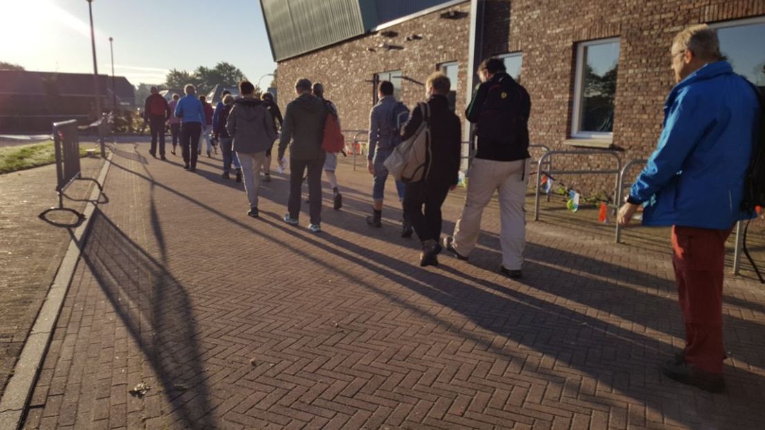 De eerste deelnemers melden zich