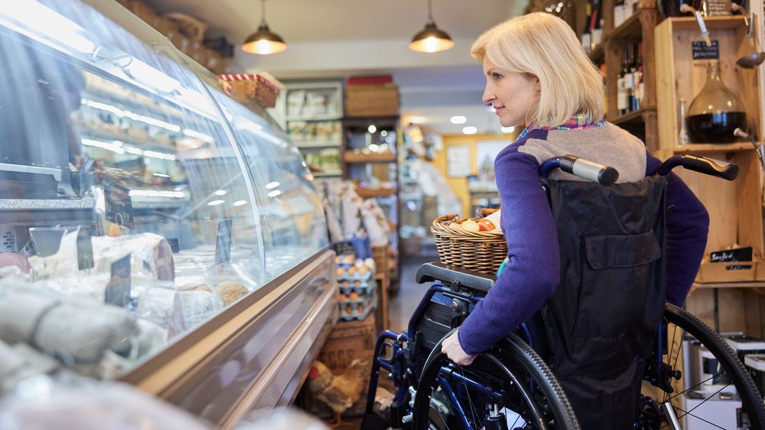 Borne moet toegankelijk blijven voor rolstoelers (foto ter illustratie)