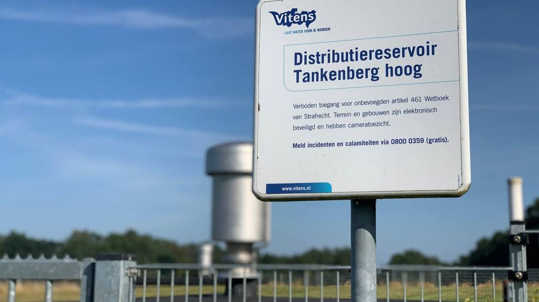 Een van de waterputten van Vitens