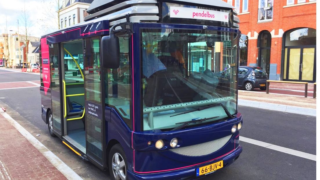 Het pendelbusje op waterstof