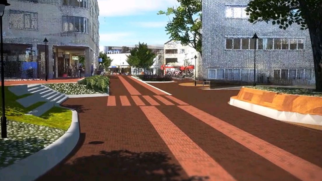 Een impressie van het vernieuwde centrum van Zeist.