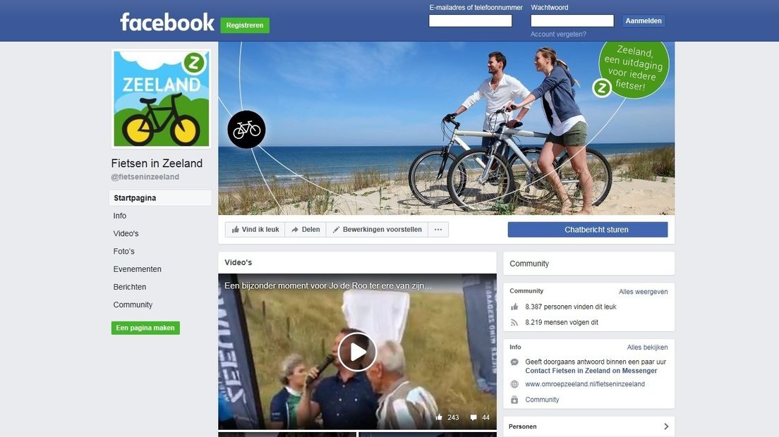 Volg de Tacx Pro Classic via de Facebookpagina Fietsen in Zeeland