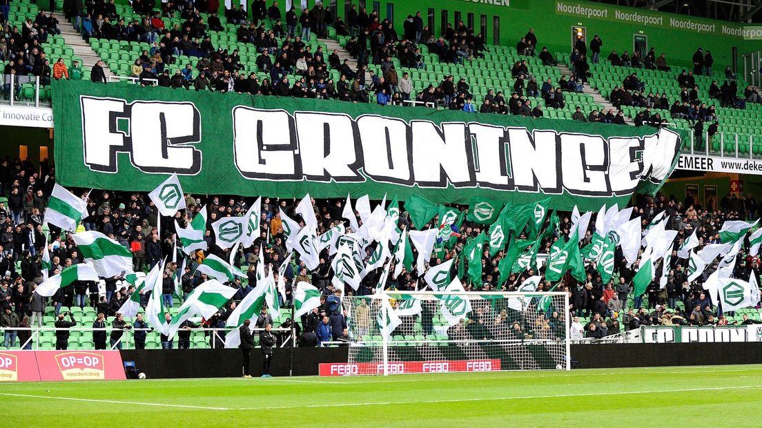 FC Groningen is populairder op tv dan in het stadion, maar dat geldt voor alle Eredivisieclubs
