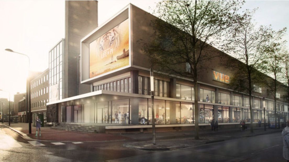 De nieuwe Vue-bioscoop in hartje Enschede