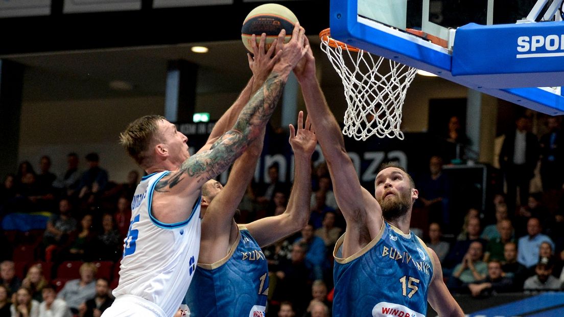 Donar had het moeilijk tegen BC Budivelnyk