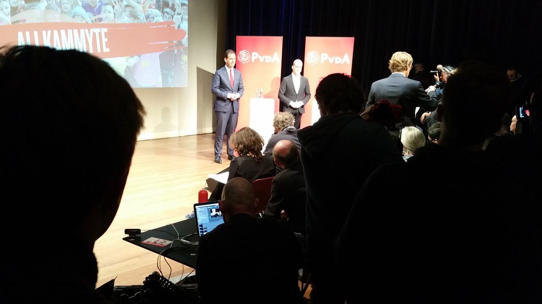 PvdA-lijsttrekkersdebat in Theater de Vaillant | Foto Omroep West