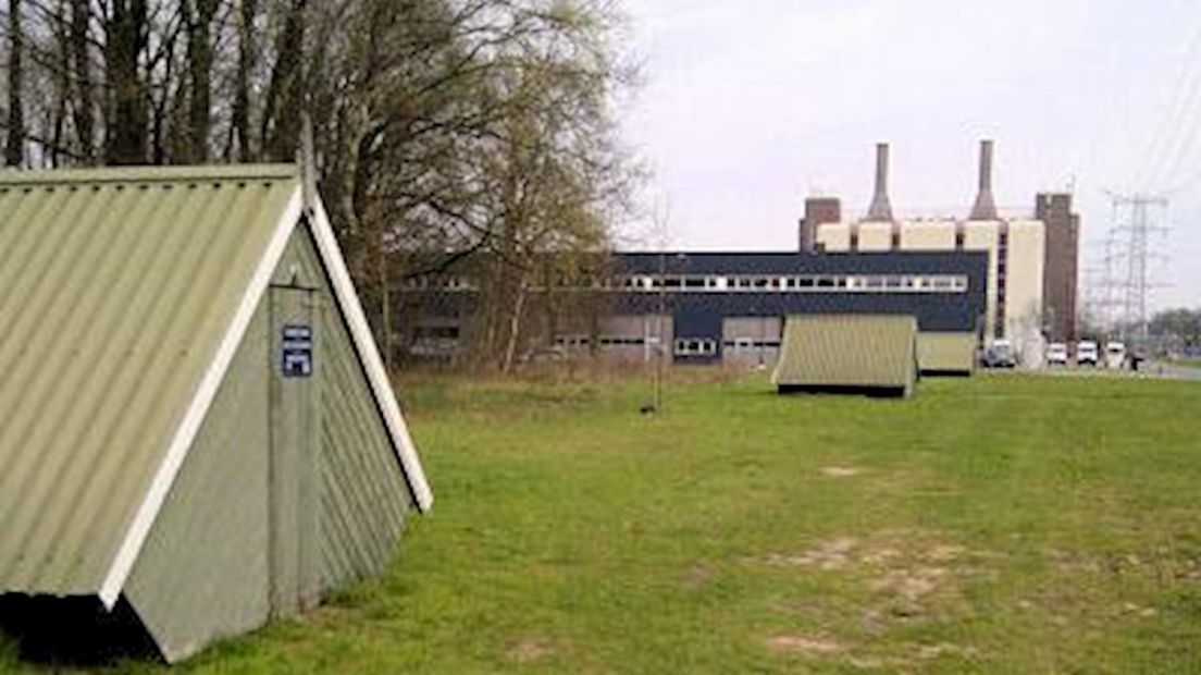 Zouthuisje op bedrijventerrein