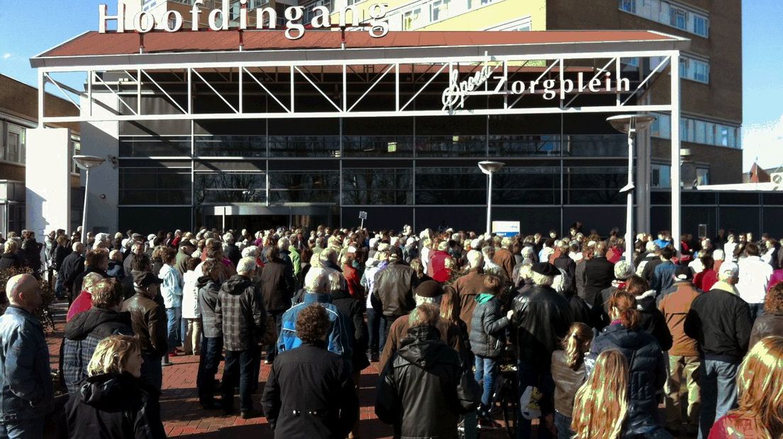 In Hoogeveen kwamen mensen massaal op de been om te strijden voor Bethesda