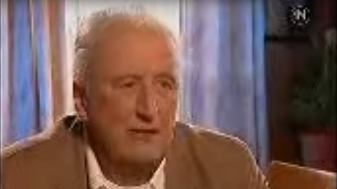 Willem Veldpape, tijdens een interview in 2007.