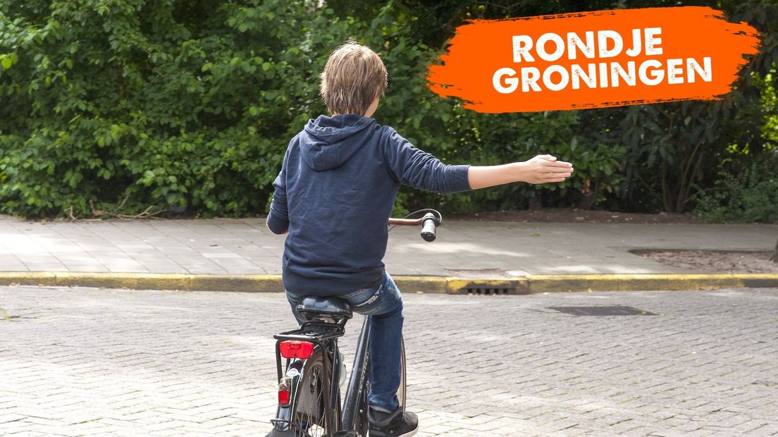 Iemand steekt een hand uit