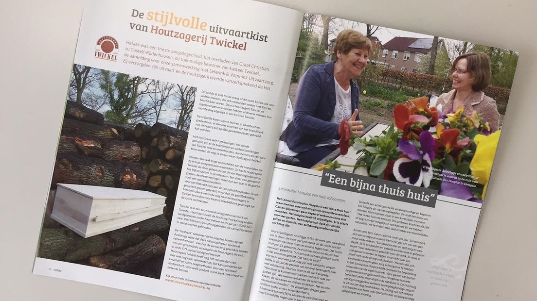 Glossy Gerry over uitvaartbranche