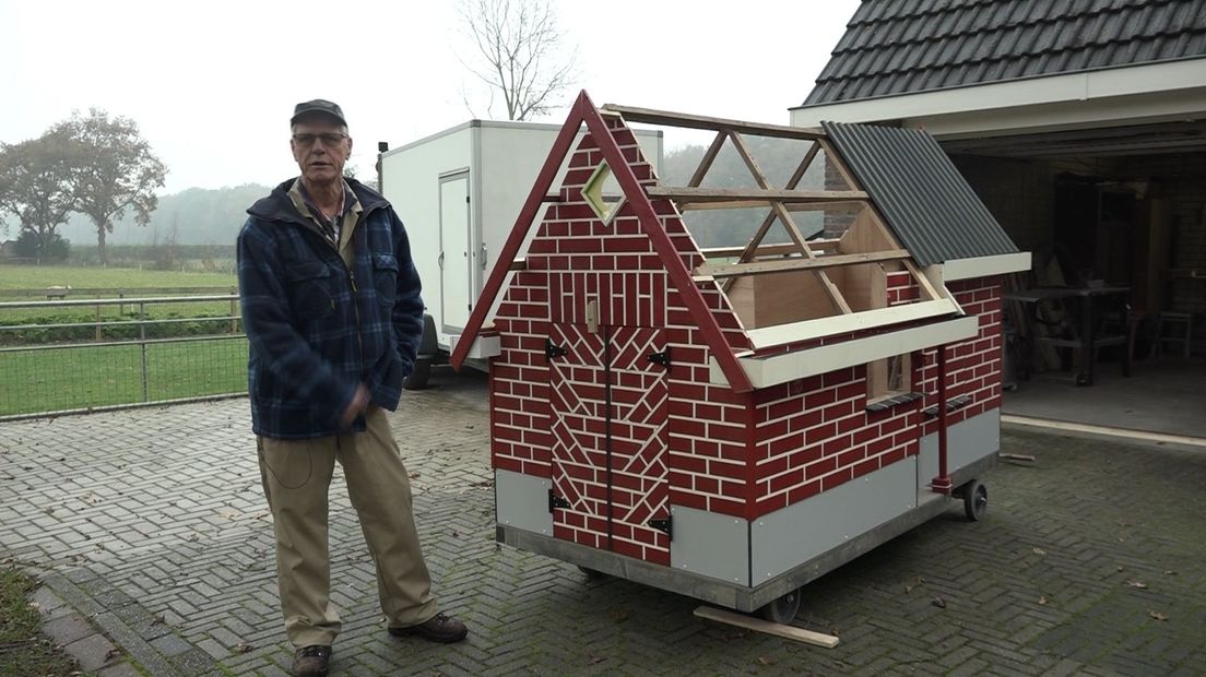 Jan Fieten bouwt unieke kippenhokken om Parkinson te bestrijden.