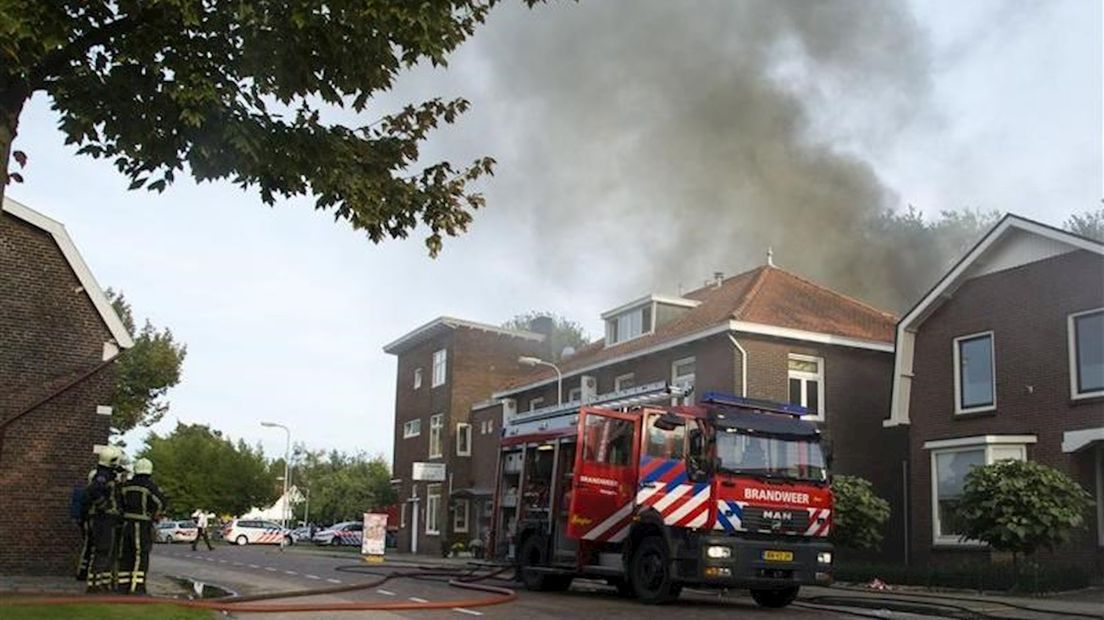 Grote brand in bakkerij Gustaf Hengelo