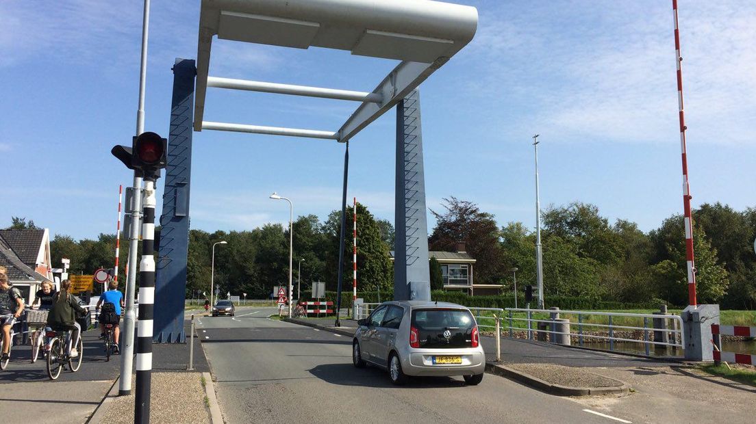 De Meerwegbrug bij Haren (Rechten: RTV Drenthe / Chiel van Veen)