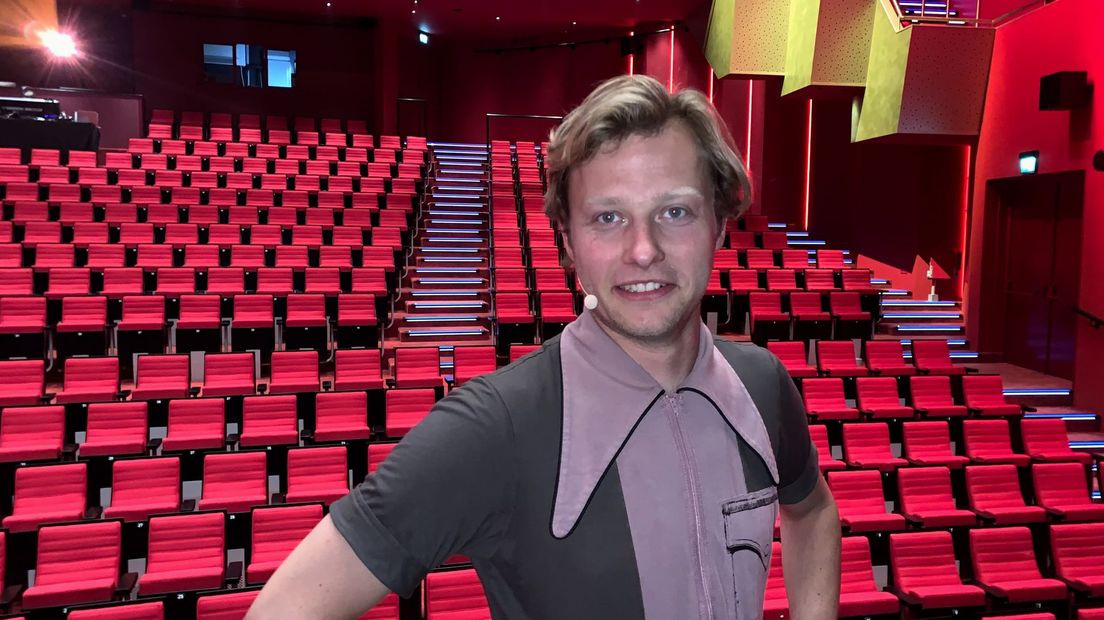 Wolter Weulink in het AFAS theater