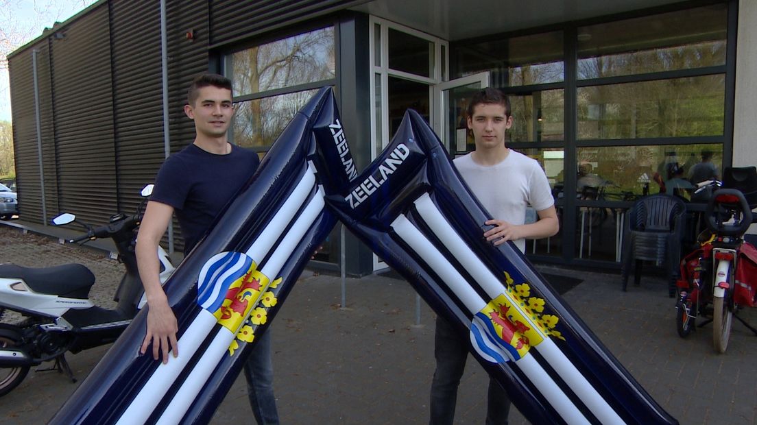 Dobberen op de Zeeuwse vlag (video)
