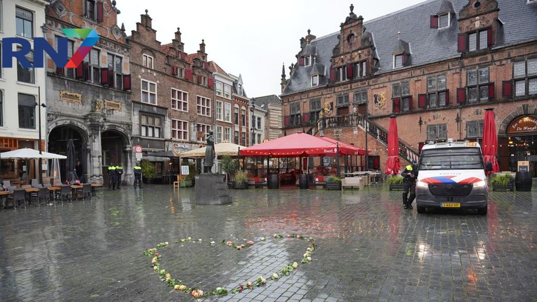 Politie op Grote Markt