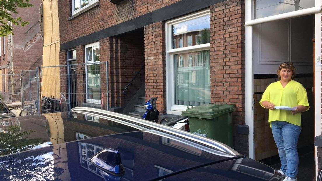 Monique woont vlak naast de plek van de explosie