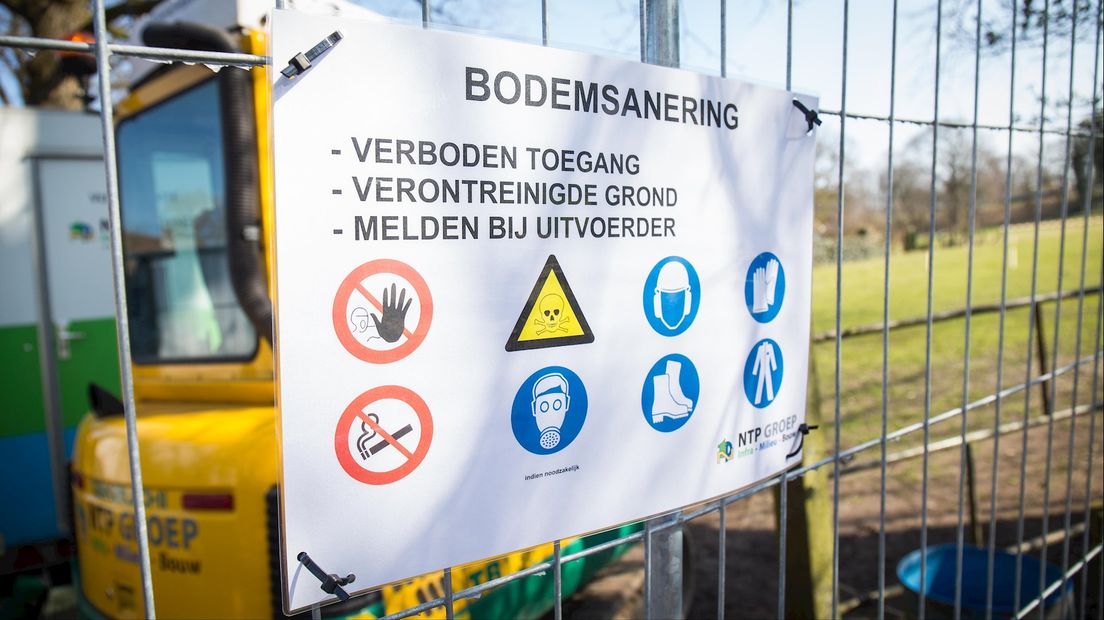Asbestsanering in de wijk 't Gijmink in Goor