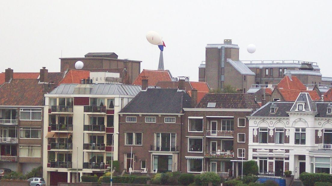 Zeppelin opgelaten in Deventer