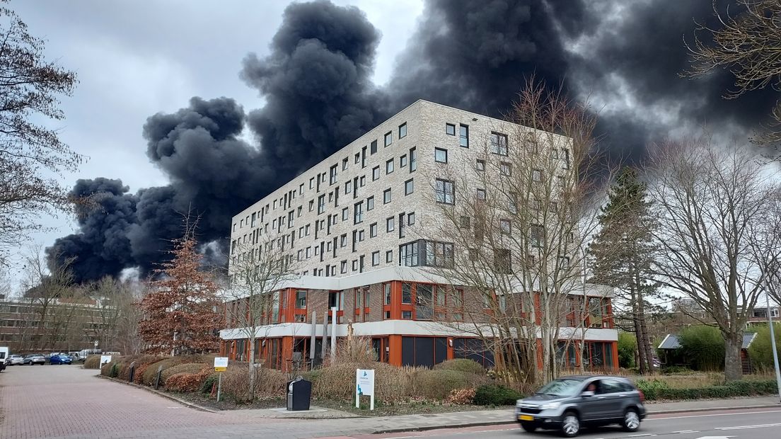 Styrofoam storage for ring road fire