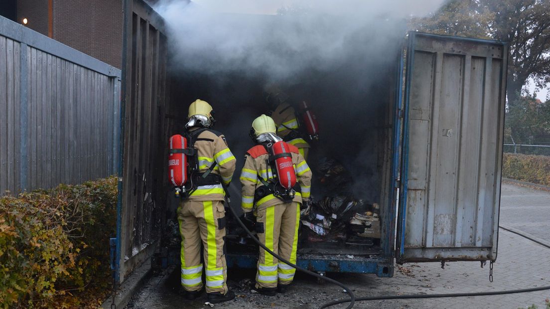 Brand geblust