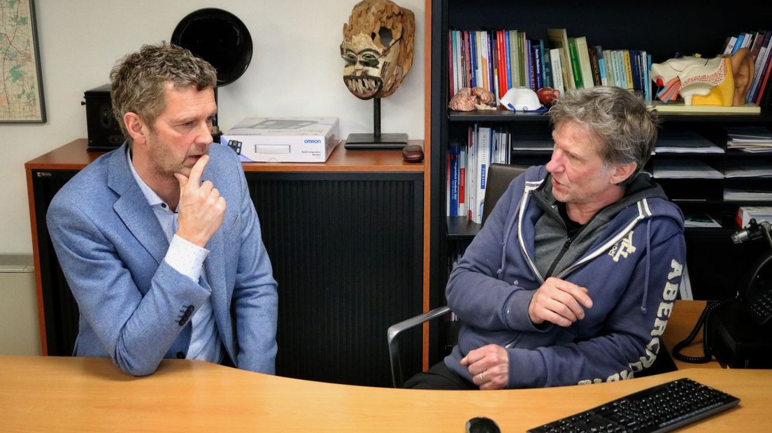 Huisartsen Jan Scherpenisse en Marcel de Vijlder komen met een behandelplan voor coronapatiënten