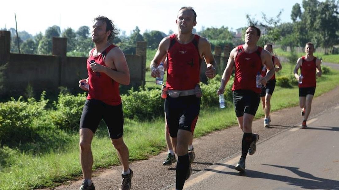 De Musketiermarathon van 2012 in Rwanda