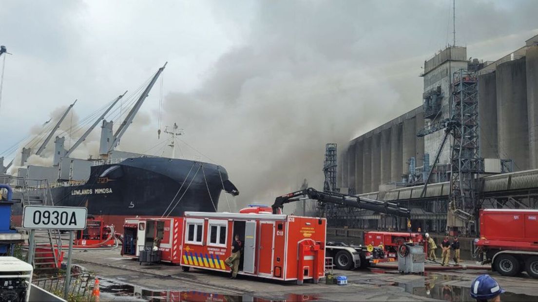 Brand in haven Gent