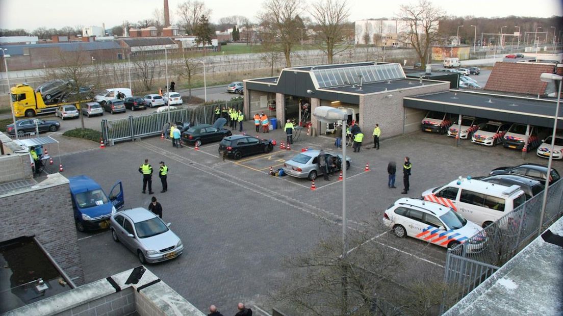 Politiecontrole in Nijverdal