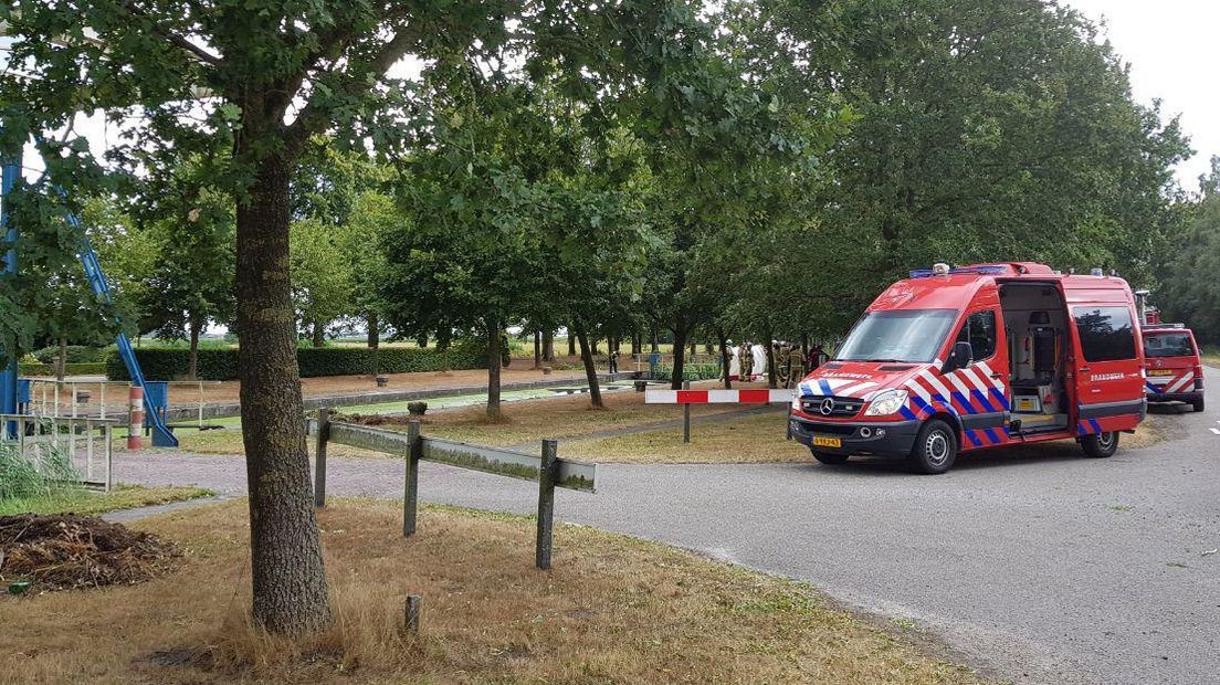 Volgens de politie is er geen sprake van een misdrijf (Rechten: Van Oost Media)