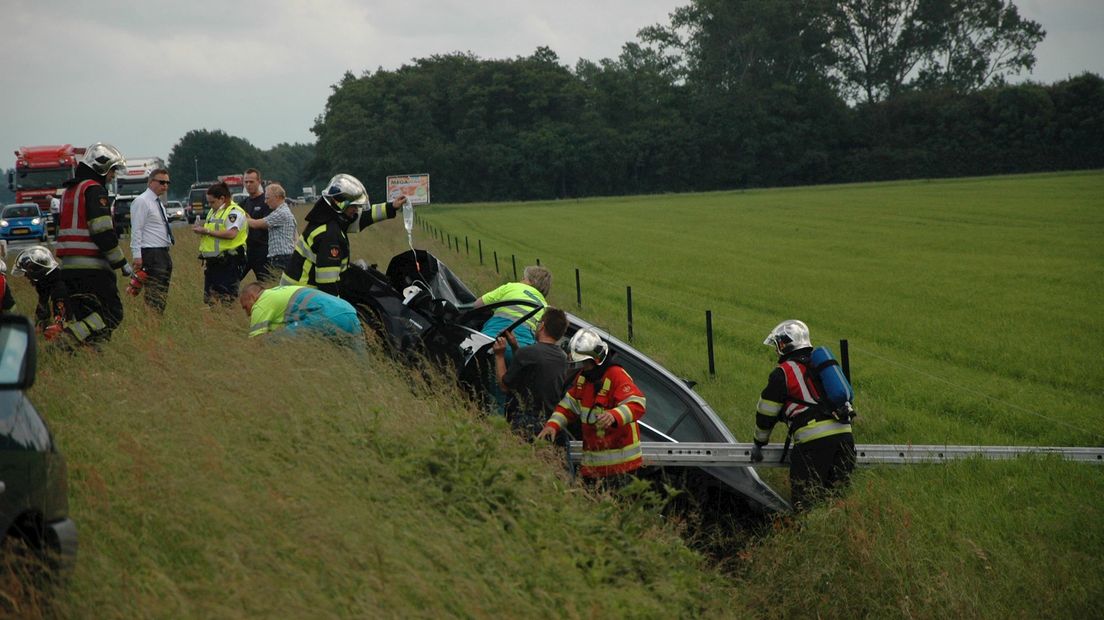 N36 weer open na ongeval
