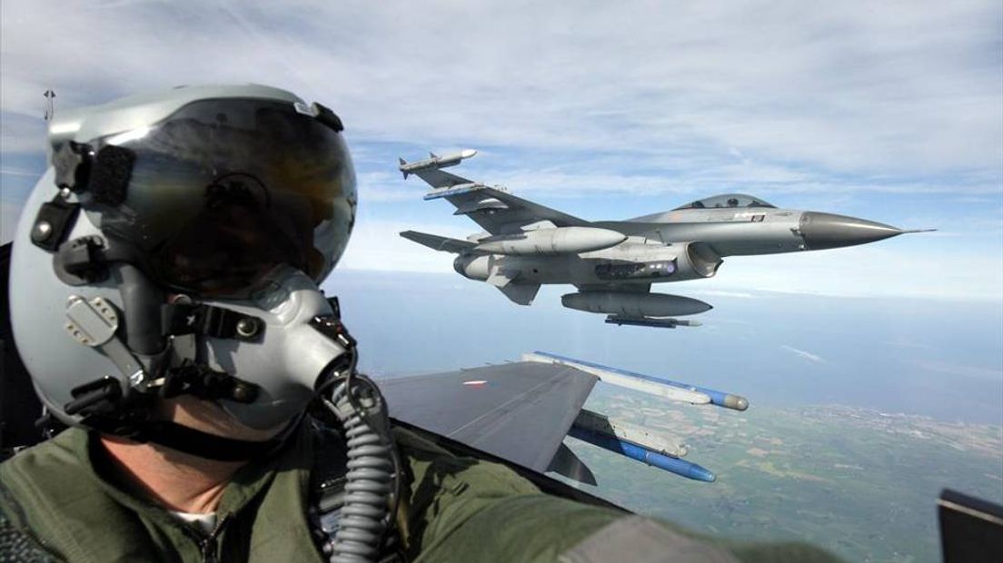 Deze week vliegen er F16's boven Drenthe (Rechten: Ministerie van Defensie)