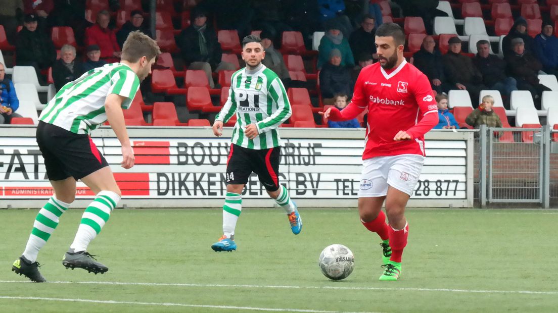 Serhat Koç maakte de enige DOVO-goal tegen ADO'20