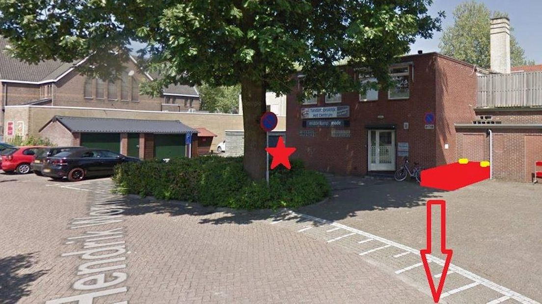 De omgevingsschets die de politie Nijverdal op Facebook plaatste