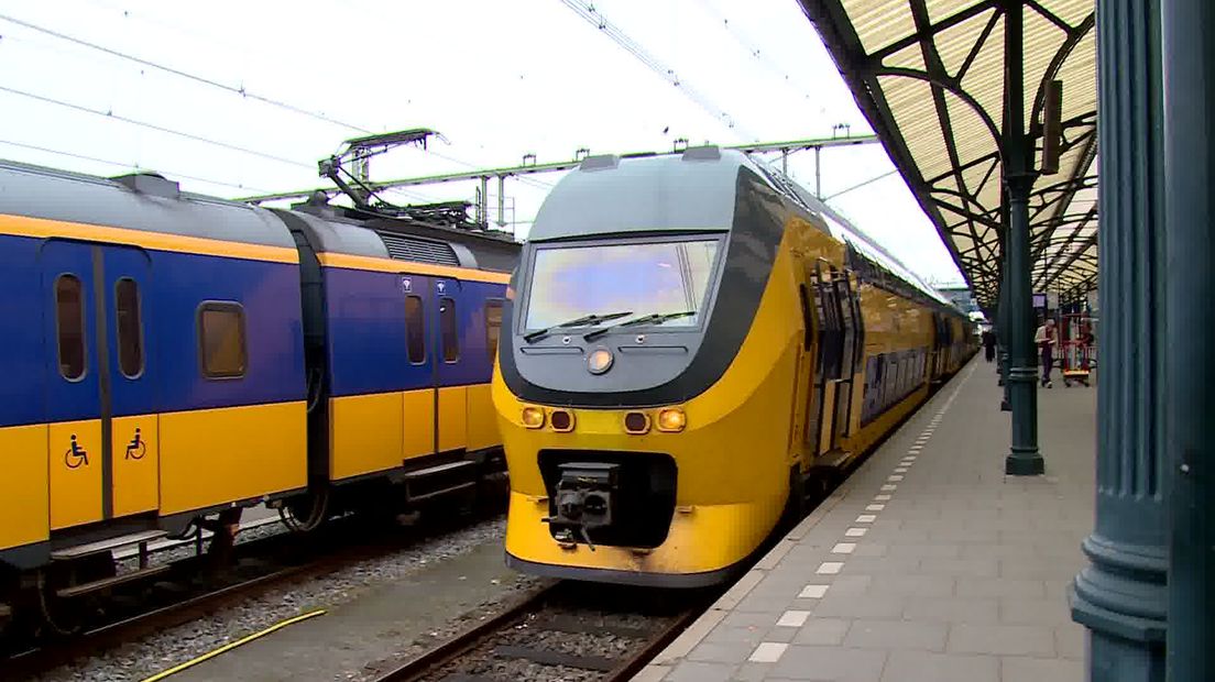 Er rijden geen treinen tussen Assen en Groningen (Rechten: RTV Drenthe / Jeroen Kelderman)