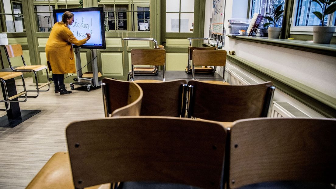 Leraren hebben al eerder gestaakt voor betere arbeidsvoorwaarden