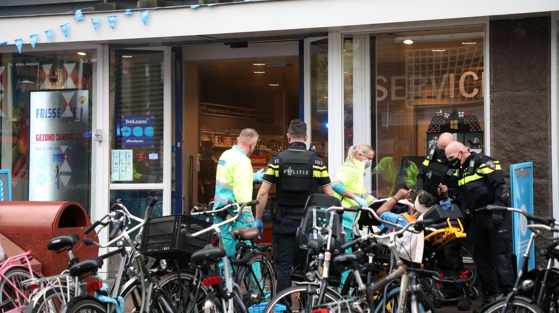 Het incident gebeurde in de Albert Heijn aan de Grote Marktstraat