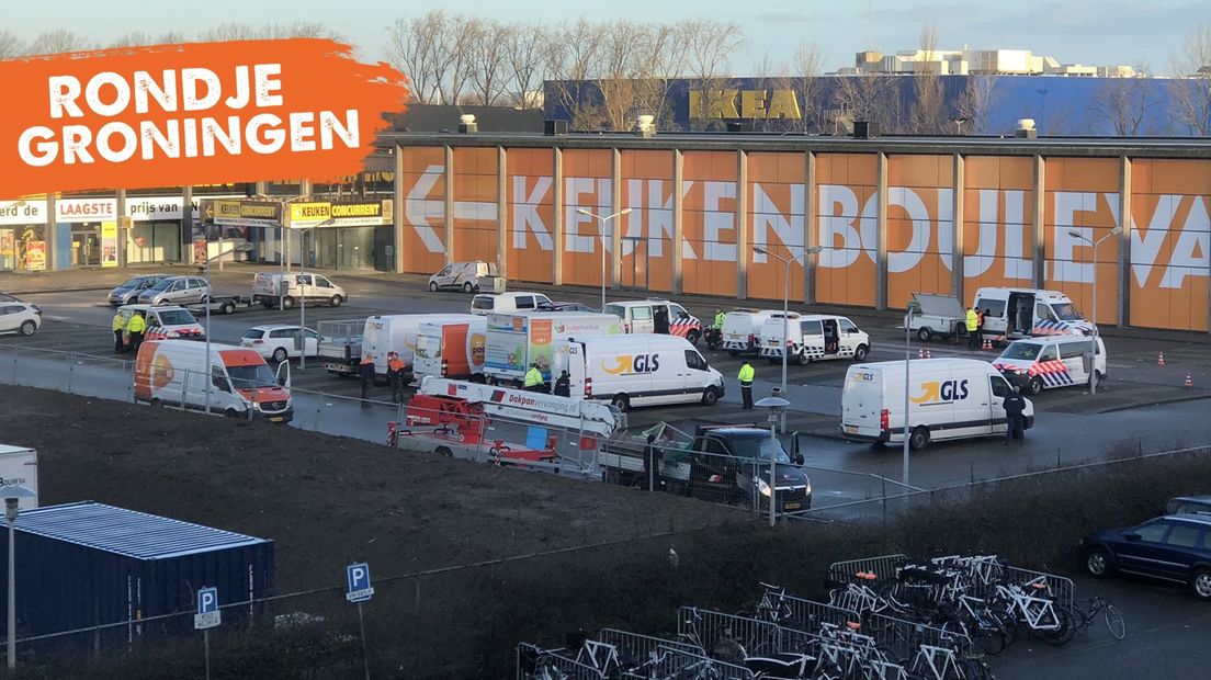 Bezorgers worden gecontroleerd