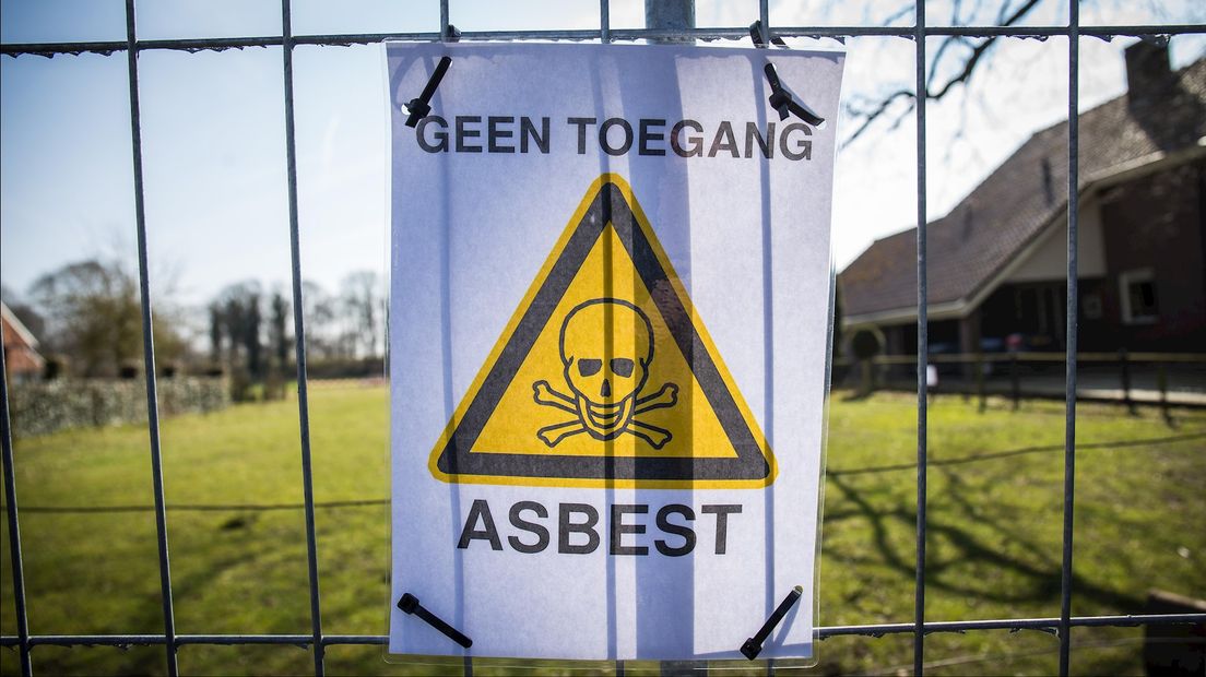 Asbestbranden vonden het vaakst plaats in regio Twente