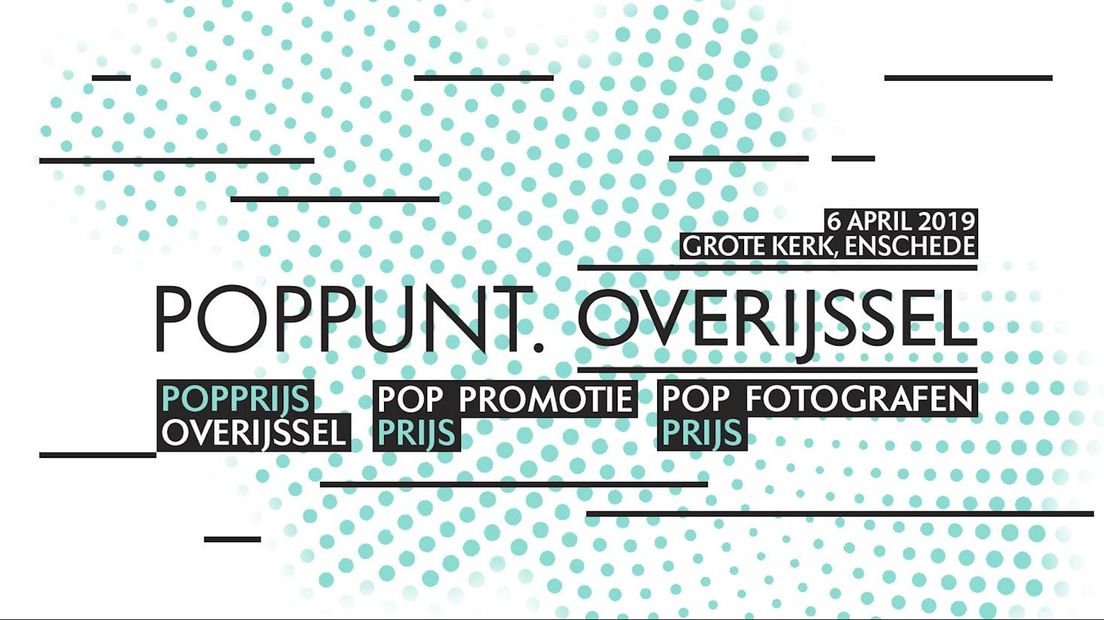 Poppunt Overijssel reikt dit jaar drie Popprijzen uit