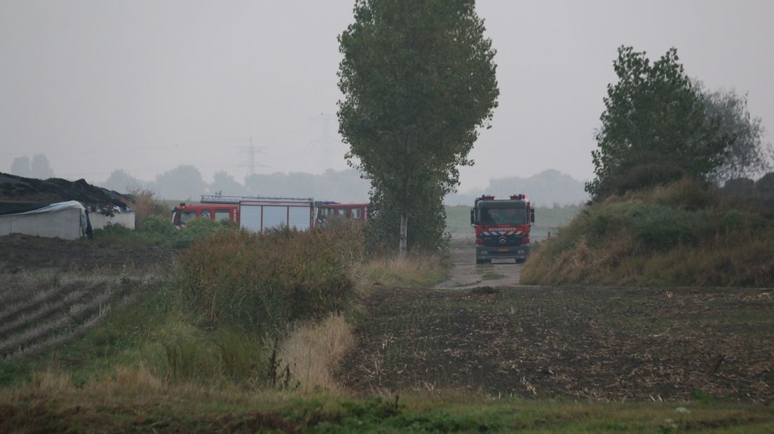 Hooibroei in een schuur in Rilland