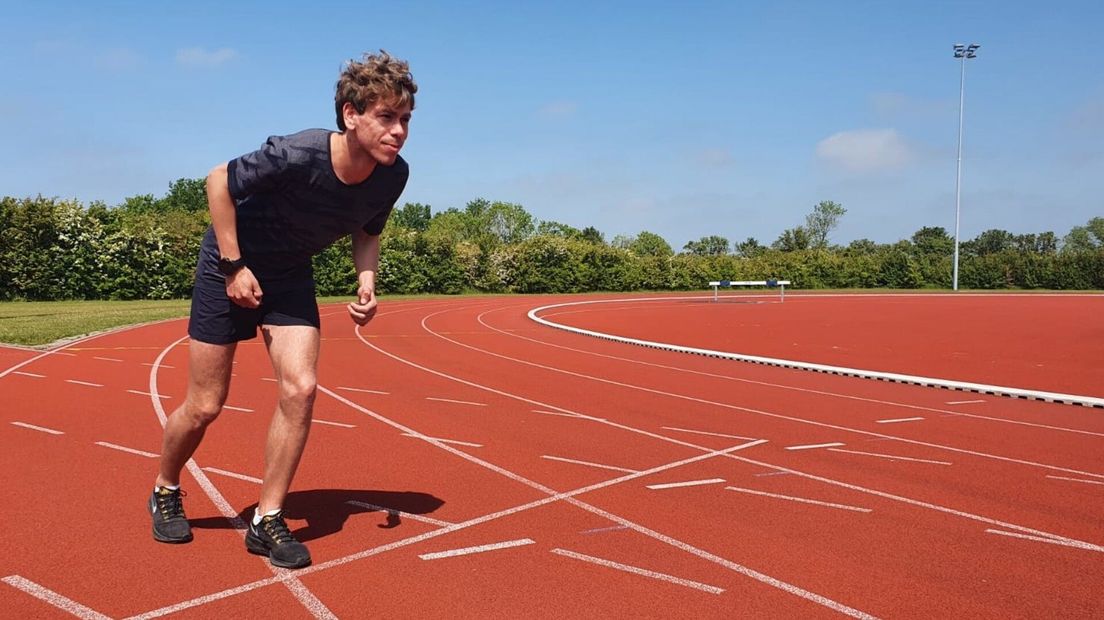Het is weliswaar geen Zeeuws record, maar wel een PR voor Van den Broeke